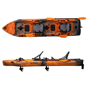 <span class=keywords><strong>Kayak</strong></span> de <span class=keywords><strong>Pesca</strong></span> Yak Outdoors de 14 Pies con Doble Asiento y Pedales, Construcción de HDPE Resistente, Ligero y <span class=keywords><strong>Desmontable</strong></span> para 2 Personas - Product Image 6