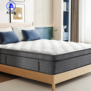 Bán buôn khách sạn hiện đại nội thất phòng ngủ Túi mùa xuân cao su thiên nhiên nệm Bộ nhớ bọt nệm - Product Image 6