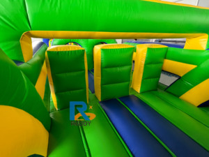 Parcours d'obstacles gonflable personnalisé, course <span class=keywords><strong>de</strong></span> terrain <span class=keywords><strong>de</strong></span> jeu, jeu <span class=keywords><strong>de</strong></span> parcours d'obstacles gonflable excitant pour enfants - Product Image 6