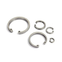 Durable DIN472 Stainless Steel 304 Polished Surface Circlip Retaining Spring Ring Washers M8-M40