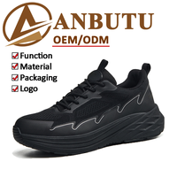 Chaussures de sécurité non métalliques à embout de protection, tige en maille respirante, légères, résistantes aux glissades et aux perforations pour la construction et l'industrie