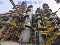 Nouvelle raffinerie de pétrole brut de 10 000 BPD en essence, diesel, kérosène et bitume avec distillation atmosphérique et sous vide, garantie de 2 ans