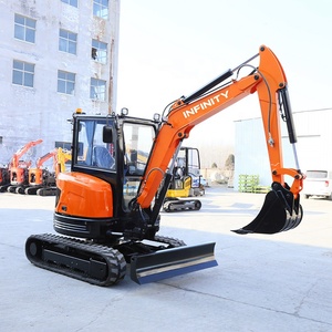 Miễn Phí Vận Chuyển Của Trung Quốc Mới Máy Xúc 4 Tấn Nông Nghiệp Máy Xúc Vườn Mini Máy Xúc - Product Image 5