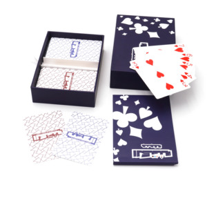 Carte da Gioco Personalizzate con Indice, 100% Plastica PVC, Design Game of Thrones, Porta Carte Fournier con Scatola in Latta - Product Image 6