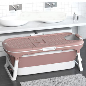 1.3m <span class=keywords><strong>pieghevole</strong></span> addensare sicurezza vasca da bagno per adulti vasca da bagno portatile in plastica per uso domestico piscina per bambini - Product Image 2