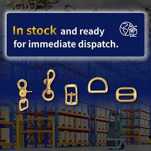 Solid Brass <b>Snap</b> <b>Hook</b> for Bag Pet Leash Keychain Custom Logo Printing Branding Options - Product Image 3