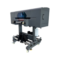 Harga pabrik A3 UV DTF Printer 330mm lebar Roll untuk Roll pencetakan stiker Label pencetakan