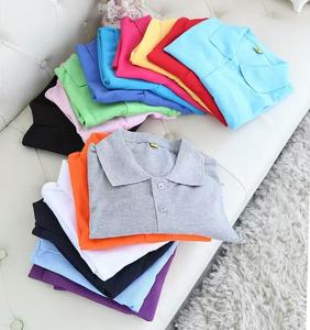 Factory Wholesale Custom Embroidery Logo for Men's Polyester Summer Unisex Short Sleeve Polo Shirt Plain Blank Golf Polo T-shirt