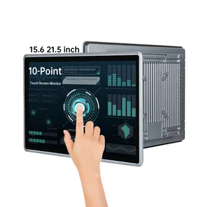 Lixing touch screen pc monitor 19 inch industrial touchscreen touch screen monitor for cnc industrial control