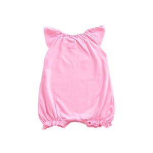 Mono de algodón de nuevo estilo 2021 para niñas, lazo rojo con escote Irregular, ropa para niños, diseño de suspensión para recién nacidos, Invierno - Product Image 2