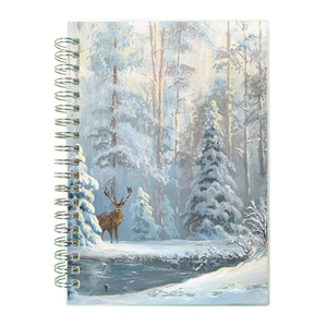 Carnets personnalisables de taille mini journaux laitiers à spirale 5*7 ''cahier d'école étudiant papeterie cahier relié à <span class=keywords><strong>bobine</strong></span> en gros - Product Image 2