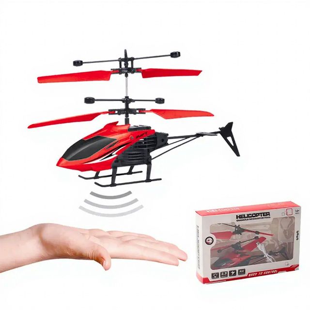Zhengguang Hot Selling Beginner-Friendly Mini RC Helicopter Model USB Charging Plastic Toy Color Light Flying Feature