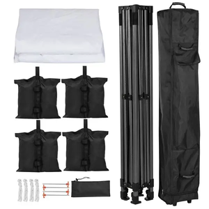 Poste de Acero Ligero con Bolsa con Ruedas para Ferias Callejeras, Mercados de Agricultores, Carnavales Escolares, Concesionarios de Automóviles, Eventos, Ferias Comerciales y Carpas - Product Image 4