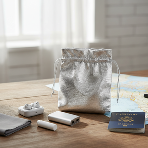 Zaini con coulisse Silver Sack 50X75 MM - Product Image 3