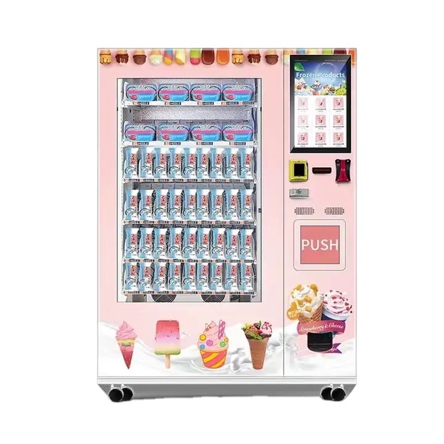 Automatic Selling Machine Custom Composition Big Capacity Smart Vending Machine