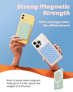 Suporte Magnético Forte para Telefone de Mesa para iPhones Suporte para Selfie Destacável Universal Antiderrapante em Silicone TPU - Product Image 3