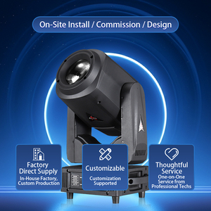 L350BSW Factory Hot Sale BSW 300W LED Beam Wash Spot 3in1 Moving Head Stage Light Led Dmx <strong>Dj</strong> Light for Disco Stage Concert Event - Product Image 4
