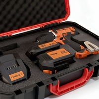 Clé à chocs sans fil KAFUWELL PA4506HE-W-4 20V sans balais, ensemble d'outils avec batterie au lithium 2.0Ah 4.0Ah et chargeur