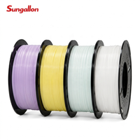 Filament PETG pour imprimante 3D Sungallon, diamètre 1,75 mm, faible odeur, haute résistance, sans déformation/sans effet de chaîne, options 1-5 kg, compatible FDM