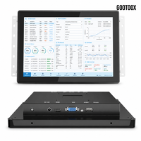 Monitor de pantalla táctil de 7/10.1/13.3/15.6/21.5 pulgadas con pantalla táctil capacitiva integrada para agricultura con control de clima