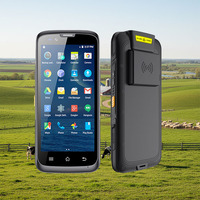 Lecteur RFID UHF portable pas cher, scanner de codes-barres RFID, PDA compatible avec les appareils Android, collecteur de données d'inventaire, terminal portable