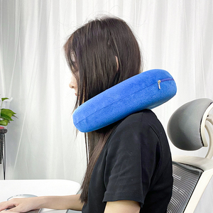 Oreiller en forme de U en mousse à mémoire de forme portable à rebond lent Oreiller de voyage ergonomique, respirant et doux pour le cou - Product Image 6