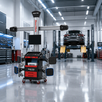 Aligneur de roues 3D SmartSafe Automotive avec plateau tournant
