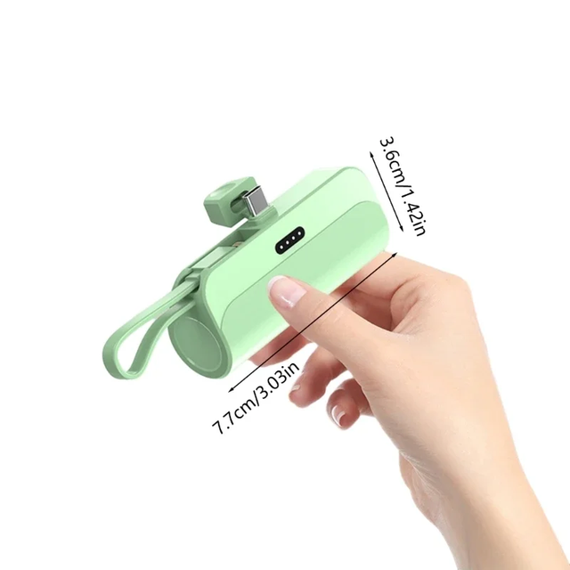 Pocket Portable Power Bank Mini Mobile 3000/5000mah Power Bank Small Portable Charger Power Station for Mobiles