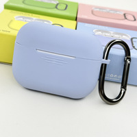Housse de protection pour écouteurs en silicone de couleur unie pour Airpods Pro 3ème génération avec boîte d'emballage Étui pour écouteurs en silicone