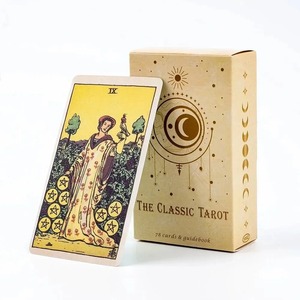 Het klassieke <span class=keywords><strong>Tarot</strong></span>-kaartspel met 78 kaarten, universeel ontwerp voor beginners en professionals - Product Image 1
