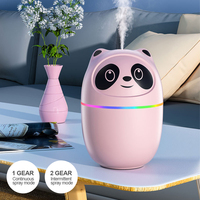 Humidificateur d'air ultrasonique innovant et mignon en forme de panda, mini humidificateur portable USB, aromathérapie domestique, diffuseur USB YS