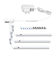Lampu bar lemari pakaian Sensor gerak LED pintar lampu kabinet Sensor gerak tubuh manusia