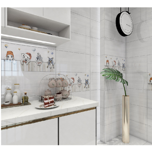 Carrelage mural en porcelaine émaillée, 300x600, <span class=keywords><strong>salle</strong></span> <span class=keywords><strong>de</strong></span> <span class=keywords><strong>bain</strong></span>, toilettes, sol, <span class=keywords><strong>plaque</strong></span> moyenne - Product Image 1