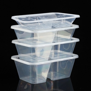 Boîtes Bento jetables transparentes épaissies en gros et couvercles, contenants en PP de qualité alimentaire micro-ondables pour sandwichs et nouilles - Product Image 5