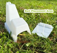 Piège à rat empilable pour jardin, station d'appât pour rongeurs