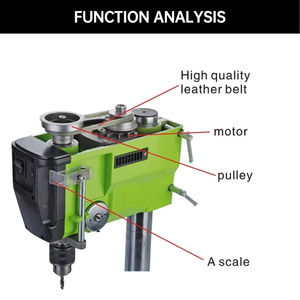 مثقاب طاولة صغير قوي متعدد الأغراض بقوة 680 واط وسرعة عالية 13 مم لصناعة الخرز واللؤلؤ والمجوهرات - Product Image 6