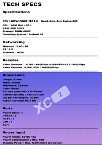 1000 pièces – Boîtier décodeur intelligent XTV Android 10 WiFi 2.4/5G MEELO PLUS avec codes <span class=keywords><strong>IPTV</strong></span> Xtream – Lecteur multimédia – Vente chaude usine - Product Image 6