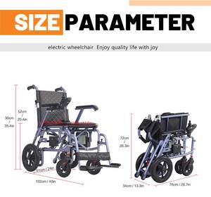Fauteuil roulant électrique <span class=keywords><strong>standard</strong></span> avec commandes manuelles simples 60127-L928 - Product Image 3