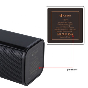Kisonli I-600 2.0 Haut-parleur Gadgets pour la maison Haut-parleur USB Nettoyeur <span class=keywords><strong>de</strong></span> haut-parleur <span class=keywords><strong>Son</strong></span> stéréo <span class=keywords><strong>Barre</strong></span> <span class=keywords><strong>de</strong></span> <span class=keywords><strong>son</strong></span> Haut-parleur - Product Image 3