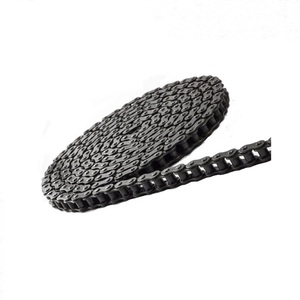 Cadena de rodillos Eslabones de conexión Cadenas de acero al carbono para bicicletas Mini bicicletas Motocicletas - Product Image 1