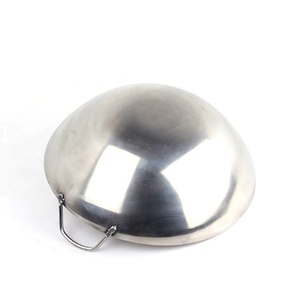 <span class=keywords><strong>Wok</strong></span> Redondo Grande Hecho a Máquina de Acero Inoxidable 304, <span class=keywords><strong>Wok</strong></span> Coreano <span class=keywords><strong>King</strong></span> - Product Image 2