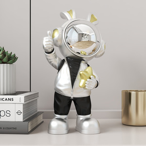 Elegante y Adorable Figura <span class=keywords><strong>de</strong></span> Astronauta <span class=keywords><strong>de</strong></span> Resina, Adorno <span class=keywords><strong>de</strong></span> Astronauta, Regalo Empresarial, Decoración <span class=keywords><strong>de</strong></span> Entrada Interior para el Hogar - Product Image 5