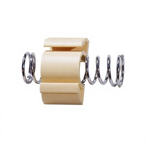 RHETECH WEKIS Kit de quincaillerie moderne en acier pour porte pliante, 4 pièces, pour porte de grange coulissante, incluant vis de fixation pour panneau de placard, garantie 2 ans - Product Image 4