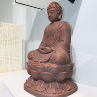 Service d'impression 3D personnalisé pour statues en pierre artificielle, motifs et couleurs variés, respectueux de l'environnement, pour applications dans les jardins et les temples