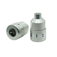 Boquilla Atomizadora de Aleación de Aluminio 6061 con Múltiples Orificios, Boquilla de Pulverización Mecanizada por CNC, Conector de Válvula de Distribución de Fluidos
