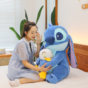 New ôm Vịt khâu Đồ chơi sang trọng búp bê Kawaii bông vải giường ngủ búp bê hoàn hảo món quà sinh nhật PP bông Thú nhồi bông đồ chơi - Product Image 4