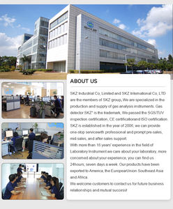 Detector de Gas a Prueba de Explosiones SKZ2054C, LEL CO H2S <span class=keywords><strong>O2</strong></span>, Pantalla de Datos en Tiempo Real/MÁX/MÍN, Certificado IECEX ATEX para Trabajo Industrial - Product Image 6