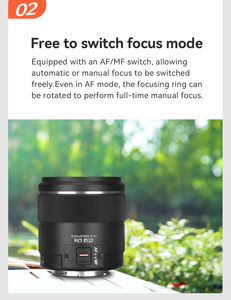 เลนส์ Yongnuo YN25MM F1.7M รูรับแสงกว้าง โฟกัสอัตโนมัติ/ปรับโฟกัสเอง สำหรับกล้อง <span class=keywords><strong>Olympus</strong></span> G95 GF9 GX9 - Product Image 2