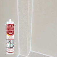 Scellant silicone acétique OEM A301 300ml, résistant aux intempéries, élastique, RTV, pour applications de calfeutrage des cadres de fenêtres et des joints de portes extérieures