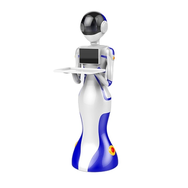 Intelligent Humanoid Design  Commercial Delivery Restaurant Food Service Robot